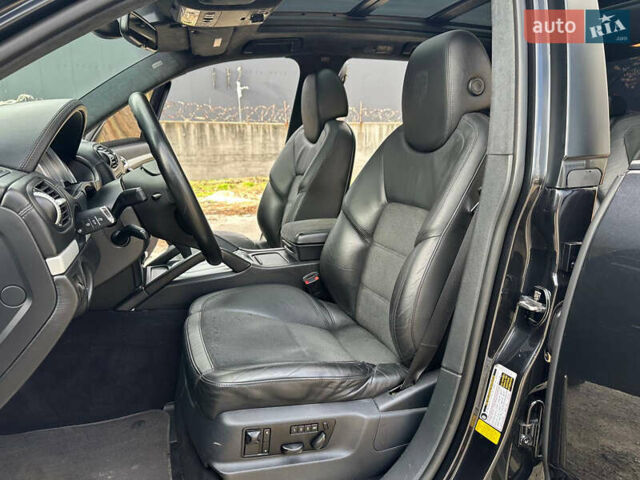 Черный Порше Каен, объемом двигателя 4.8 л и пробегом 170 тыс. км за 8999 $, фото 16 на Automoto.ua