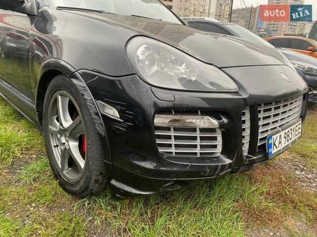 Черный Порше Каен, объемом двигателя 4.8 л и пробегом 215 тыс. км за 6000 $, фото 2 на Automoto.ua