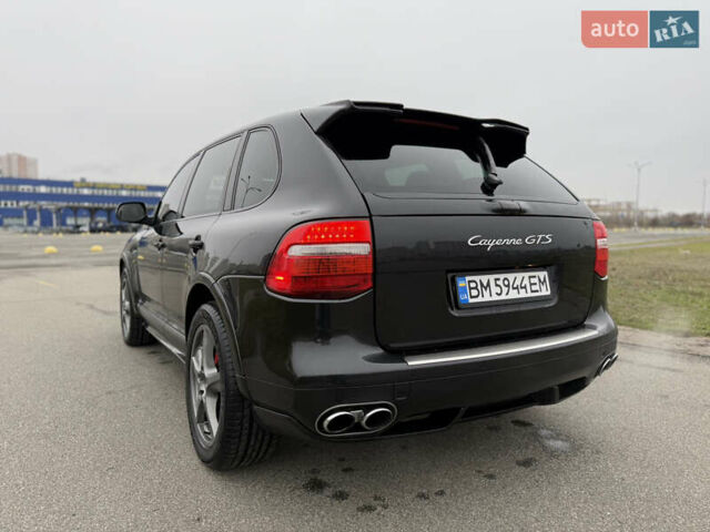 Черный Порше Каен, объемом двигателя 4.8 л и пробегом 216 тыс. км за 12500 $, фото 3 на Automoto.ua