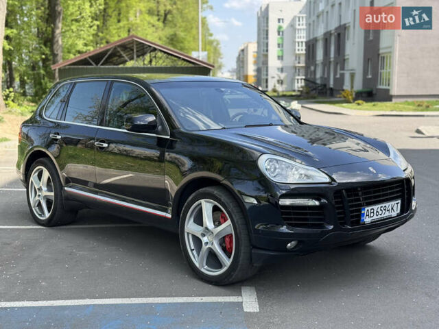 Черный Порше Каен, объемом двигателя 4.81 л и пробегом 123 тыс. км за 13999 $, фото 2 на Automoto.ua
