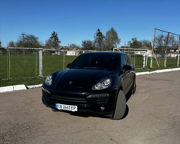 Черный Порше Каен, объемом двигателя 3.6 л и пробегом 217 тыс. км за 16700 $, фото 1 на Automoto.ua