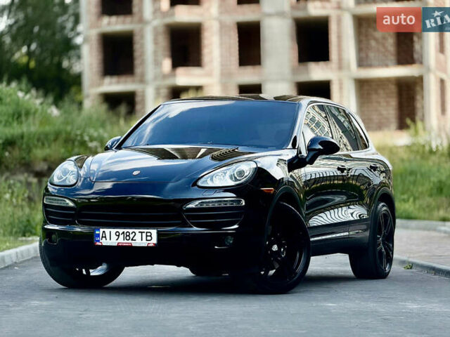 Чорний Порше Cayenne, об'ємом двигуна 4.8 л та пробігом 235 тис. км за 18999 $, фото 12 на Automoto.ua
