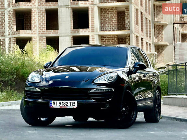 Чорний Порше Cayenne, об'ємом двигуна 4.8 л та пробігом 235 тис. км за 18999 $, фото 14 на Automoto.ua