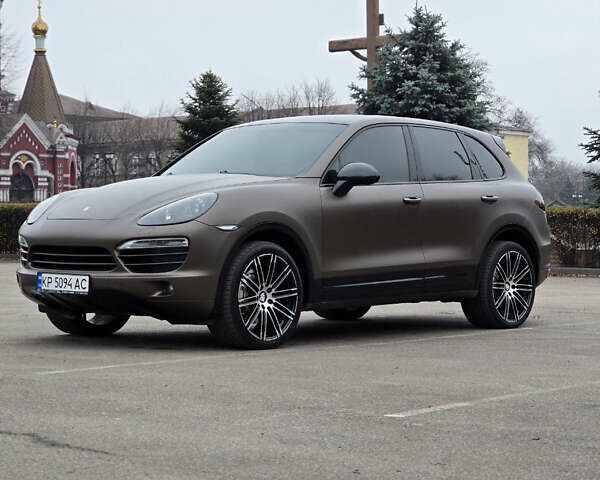 Черный Порше Каен, объемом двигателя 4.8 л и пробегом 164 тыс. км за 14500 $, фото 10 на Automoto.ua