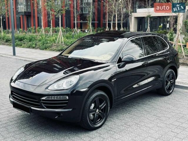 Черный Порше Каен, объемом двигателя 3 л и пробегом 178 тыс. км за 17500 $, фото 1 на Automoto.ua