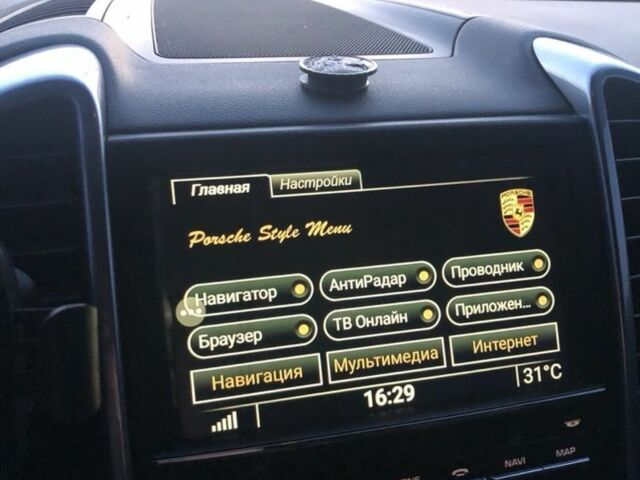 Черный Порше Каен, объемом двигателя 4.8 л и пробегом 120 тыс. км за 15000 $, фото 4 на Automoto.ua
