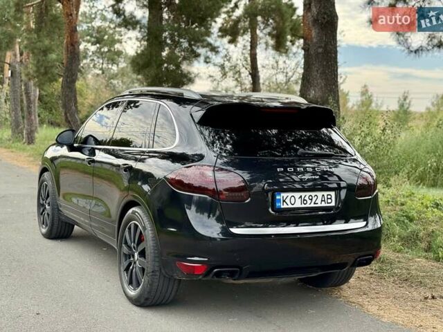Черный Порше Каен, объемом двигателя 3 л и пробегом 240 тыс. км за 18500 $, фото 3 на Automoto.ua