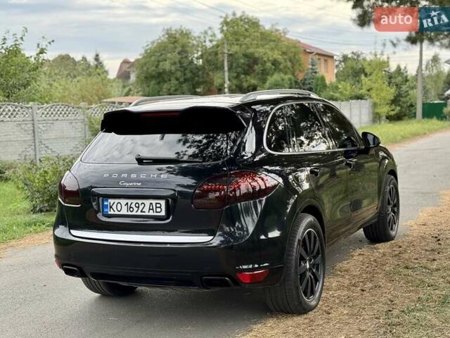 Черный Порше Каен, объемом двигателя 3 л и пробегом 240 тыс. км за 18500 $, фото 5 на Automoto.ua