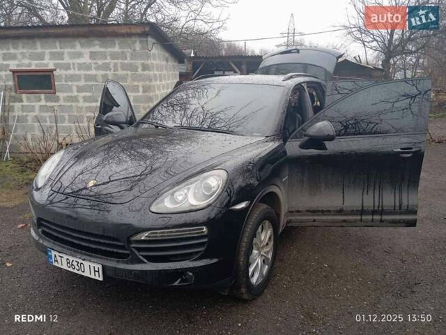 Чорний Порше Cayenne, об'ємом двигуна 3 л та пробігом 165 тис. км за 21500 $, фото 1 на Automoto.ua