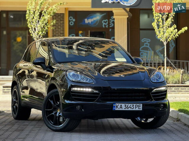 Черный Порше Каен, объемом двигателя 4.8 л и пробегом 195 тыс. км за 14999 $, фото 3 на Automoto.ua
