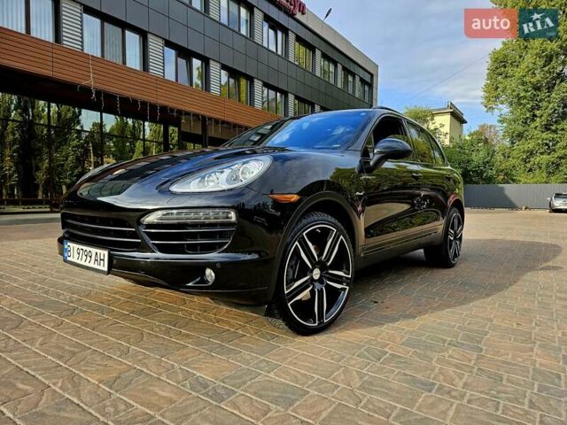 Порше Каен 2013 в Полтаве на Automoto.ua Черный Порше Каен, объемом двигателя 2.97 л и пробегом 258 тыс. км за 20950 $, фото 6 на Automoto.ua