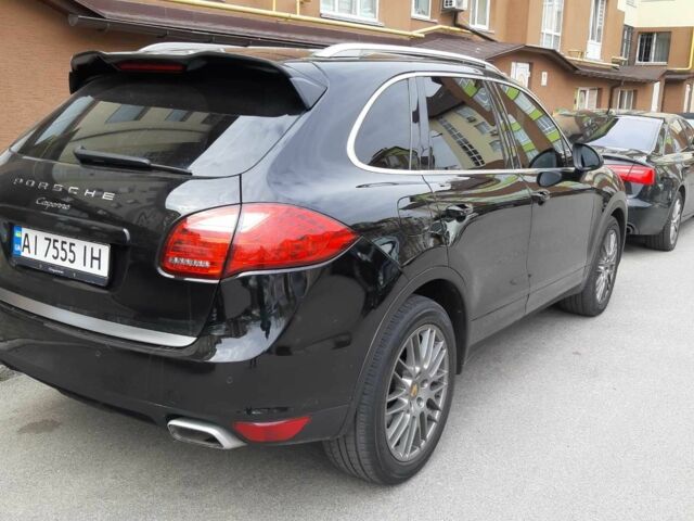 Порше Каен 2013 в Софіївська Борщагівка на Automoto.ua Черный Порше Каен, объемом двигателя 3 л и пробегом 181 тыс. км за 21858 $, фото 3 на Automoto.ua