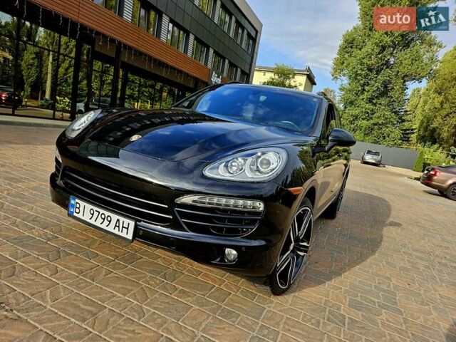 Порше Каен 2013 в Полтаве на Automoto.ua Черный Порше Каен, объемом двигателя 2.97 л и пробегом 258 тыс. км за 20950 $, фото 7 на Automoto.ua