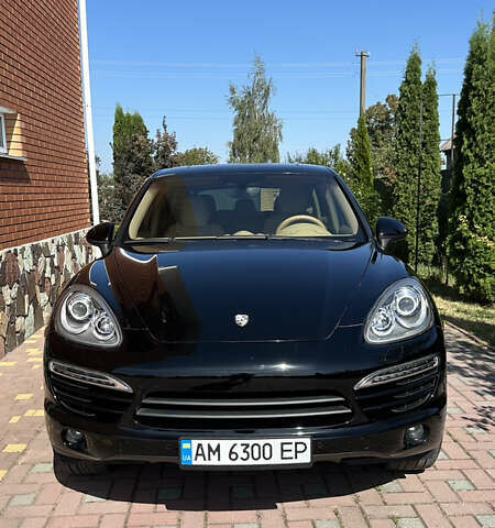 Черный Порше Каен, объемом двигателя 3 л и пробегом 195 тыс. км за 21500 $, фото 10 на Automoto.ua