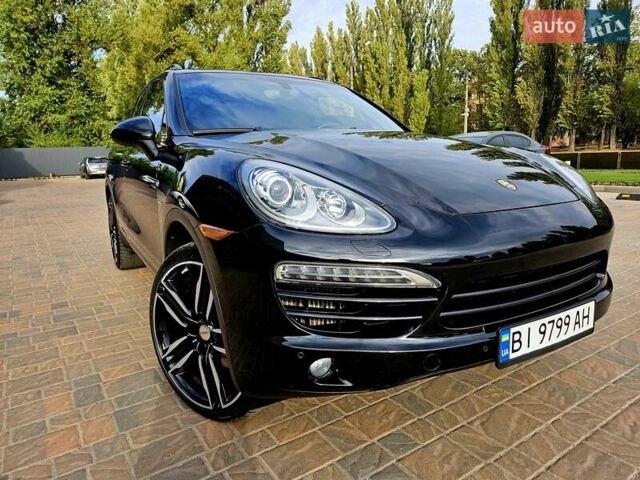 Порше Каен 2013 в Полтаве на Automoto.ua Черный Порше Каен, объемом двигателя 2.97 л и пробегом 258 тыс. км за 20950 $, фото 10 на Automoto.ua