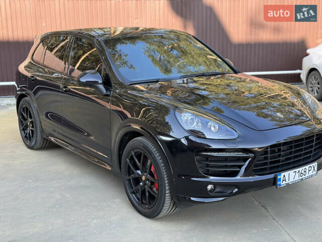 Черный Порше Каен, объемом двигателя 4.8 л и пробегом 270 тыс. км за 17500 $, фото 3 на Automoto.ua