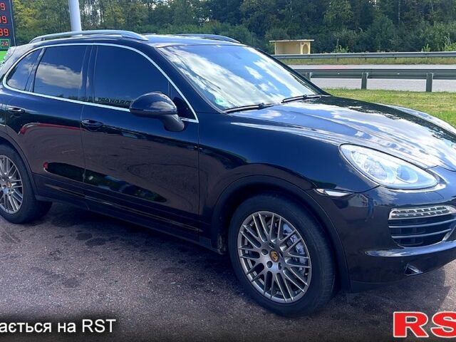 Черный Порше Каен, объемом двигателя 3 л и пробегом 188 тыс. км за 23500 $, фото 2 на Automoto.ua