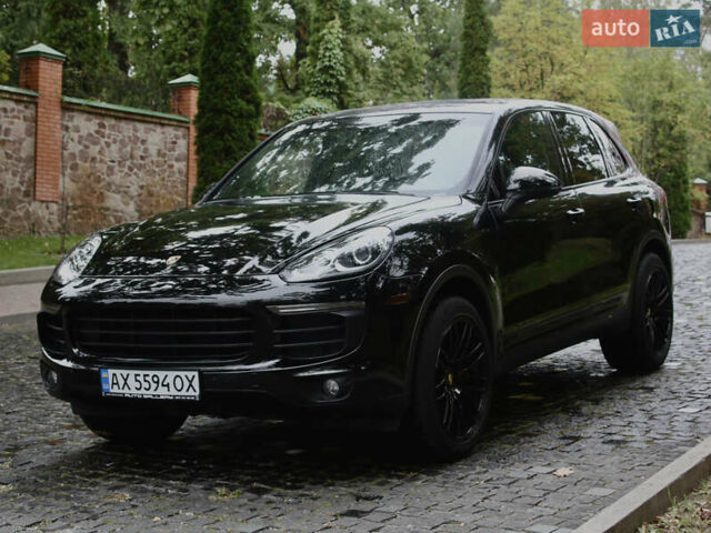 Черный Порше Каен, объемом двигателя 3.6 л и пробегом 201 тыс. км за 26900 $, фото 1 на Automoto.ua