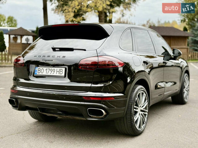 Порше Cayenne 2015 у Тернополі на Automoto.ua Чорний Порше Cayenne, об'ємом двигуна 2.97 л та пробігом 298 тис. км за 29900 $, фото 11 на Automoto.ua