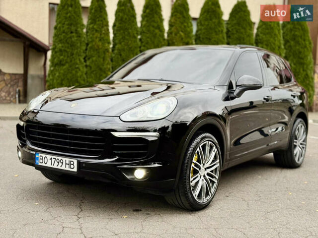 Порше Cayenne 2015 у Тернополі на Automoto.ua Чорний Порше Cayenne, об'ємом двигуна 2.97 л та пробігом 298 тис. км за 29900 $, фото 5 на Automoto.ua