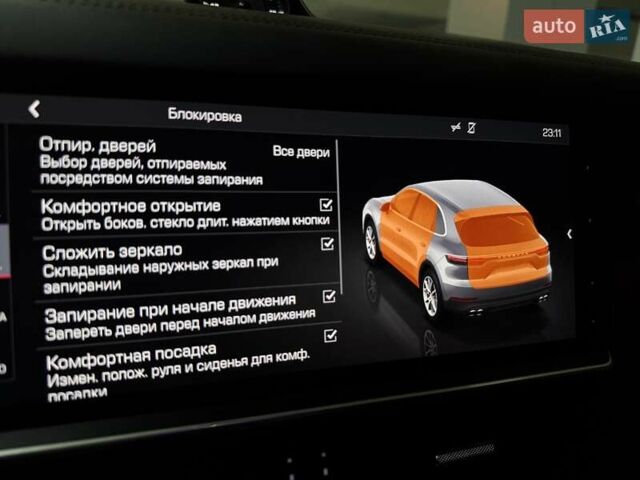 Черный Порше Каен, объемом двигателя 3 л и пробегом 94 тыс. км за 64900 $, фото 23 на Automoto.ua