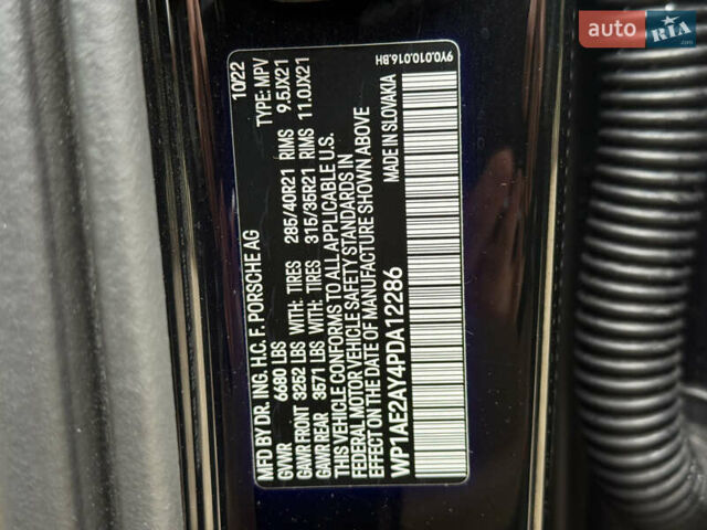 Чорний Порше Cayenne, об'ємом двигуна 3 л та пробігом 45 тис. км за 73000 $, фото 7 на Automoto.ua