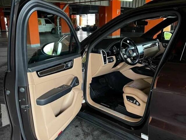 Порше Cayenne 2018 у Львові на Automoto.ua Коричневий Порше Cayenne, об'ємом двигуна 3 л та пробігом 74 тис. км за 51000 $, фото 5 на Automoto.ua