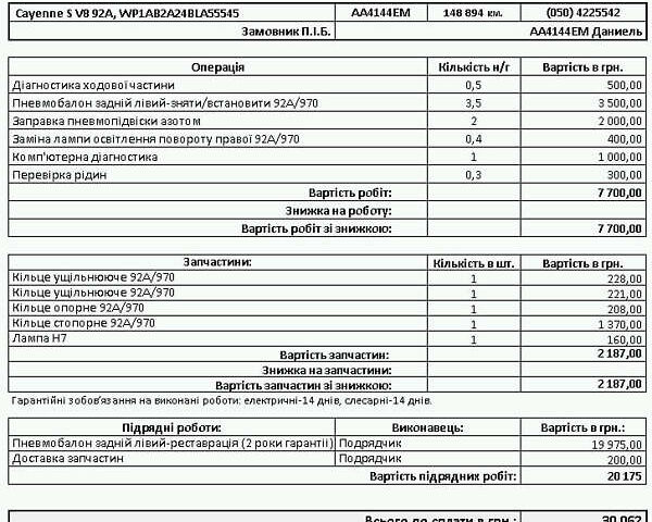 Коричневый Порше Каен, объемом двигателя 4.8 л и пробегом 169 тыс. км за 17900 $, фото 30 на Automoto.ua
