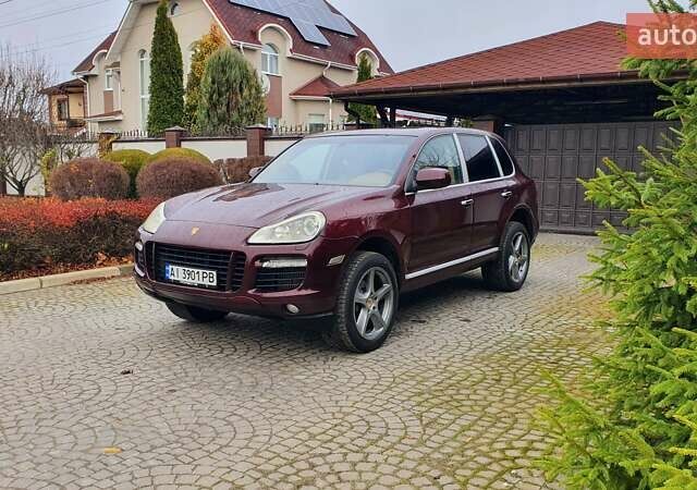 Красный Порше Каен, объемом двигателя 2.97 л и пробегом 186 тыс. км за 11800 $, фото 2 на Automoto.ua