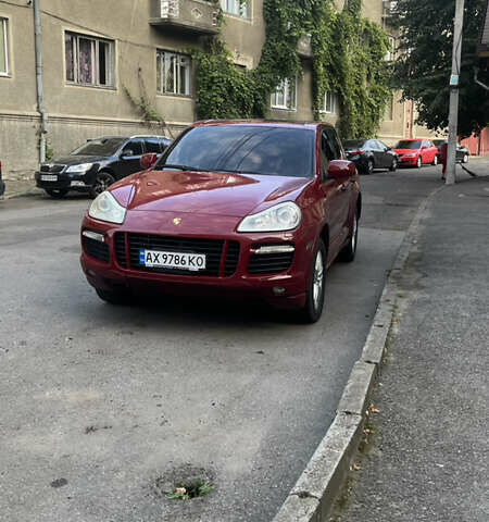 Красный Порше Каен, объемом двигателя 4.81 л и пробегом 180 тыс. км за 13500 $, фото 1 на Automoto.ua