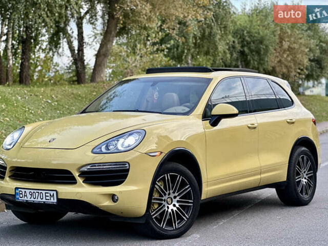 Жовтий Порше Cayenne, об'ємом двигуна 3 л та пробігом 220 тис. км за 13500 $, фото 1 на Automoto.ua