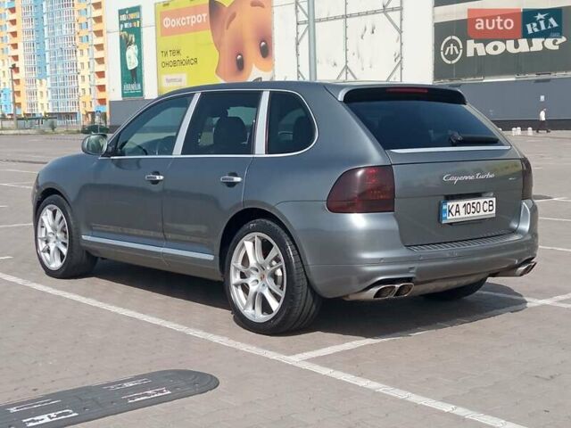 Серый Порше Каен, объемом двигателя 4.5 л и пробегом 212 тыс. км за 11500 $, фото 2 на Automoto.ua