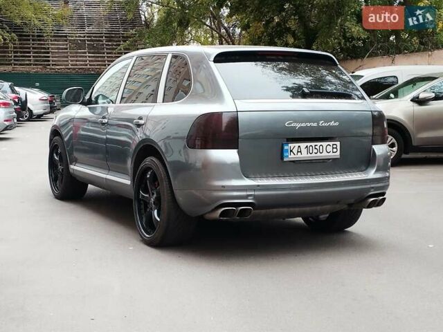 Серый Порше Каен, объемом двигателя 4.5 л и пробегом 212 тыс. км за 11500 $, фото 59 на Automoto.ua