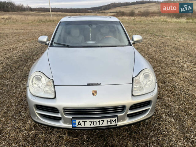 Серый Порше Каен, объемом двигателя 4.5 л и пробегом 265 тыс. км за 9000 $, фото 39 на Automoto.ua