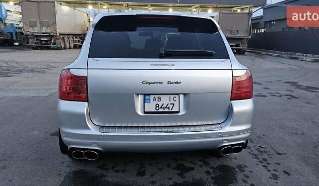 Серый Порше Каен, объемом двигателя 4.51 л и пробегом 199 тыс. км за 11300 $, фото 9 на Automoto.ua