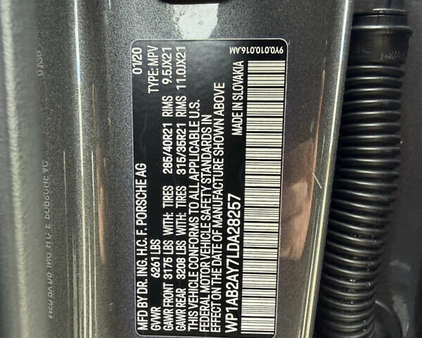 Серый Порше Каен, объемом двигателя 2.89 л и пробегом 70 тыс. км за 64000 $, фото 32 на Automoto.ua