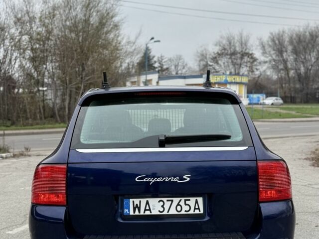 Синій Порше Cayenne, об'ємом двигуна 4.8 л та пробігом 220 тис. км за 4100 $, фото 7 на Automoto.ua