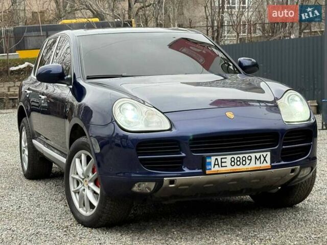 Синий Порше Каен, объемом двигателя 3.19 л и пробегом 164 тыс. км за 8600 $, фото 1 на Automoto.ua