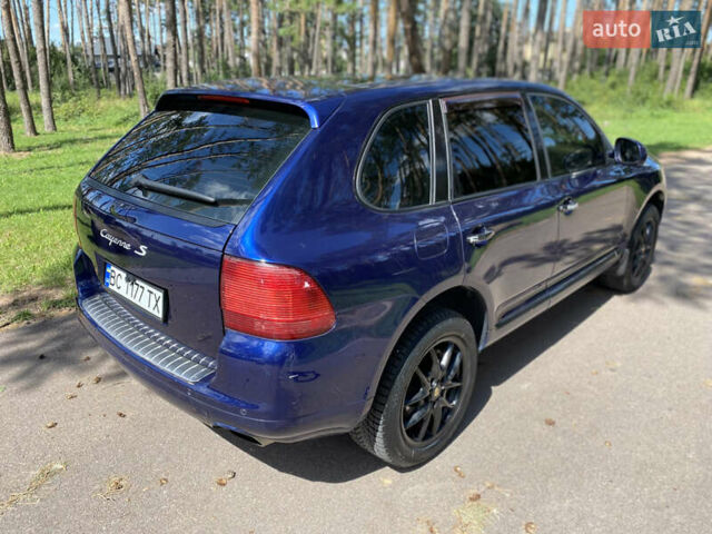 Синий Порше Каен, объемом двигателя 4.51 л и пробегом 249 тыс. км за 6000 $, фото 7 на Automoto.ua