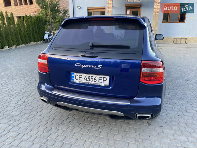 Синій Порше Cayenne, об'ємом двигуна 4.81 л та пробігом 230 тис. км за 8800 $, фото 11 на Automoto.ua