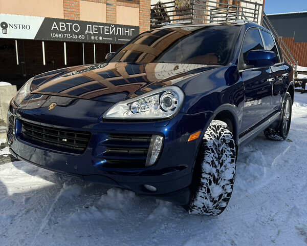 Синій Порше Cayenne, об'ємом двигуна 4.8 л та пробігом 224 тис. км за 11000 $, фото 2 на Automoto.ua