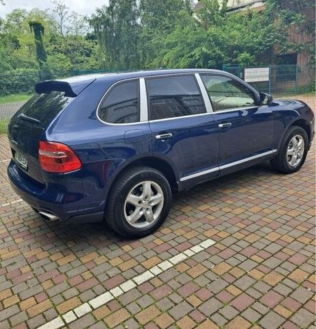 Синий Порше Каен, объемом двигателя 4.8 л и пробегом 172 тыс. км за 6999 $, фото 2 на Automoto.ua