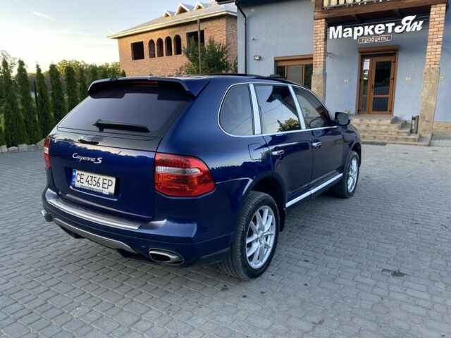 Синій Порше Cayenne, об'ємом двигуна 4.8 л та пробігом 230 тис. км за 8800 $, фото 12 на Automoto.ua