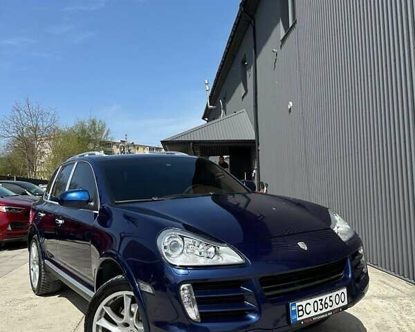 Синий Порше Каен, объемом двигателя 4.8 л и пробегом 205 тыс. км за 8500 $, фото 10 на Automoto.ua