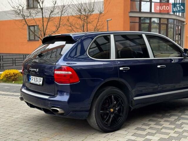 Синий Порше Каен, объемом двигателя 4.81 л и пробегом 274 тыс. км за 7500 $, фото 18 на Automoto.ua