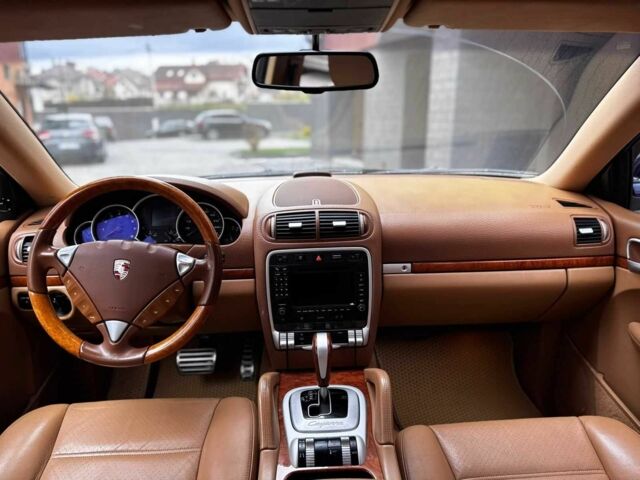 Синий Порше Каен, объемом двигателя 4.8 л и пробегом 274 тыс. км за 7500 $, фото 17 на Automoto.ua