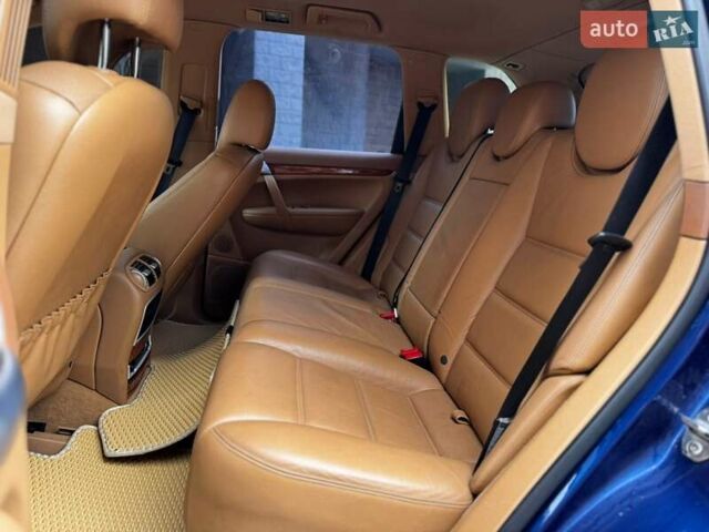 Синий Порше Каен, объемом двигателя 4.81 л и пробегом 274 тыс. км за 7500 $, фото 32 на Automoto.ua