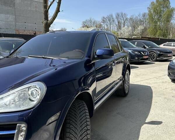 Синий Порше Каен, объемом двигателя 4.8 л и пробегом 205 тыс. км за 8500 $, фото 7 на Automoto.ua