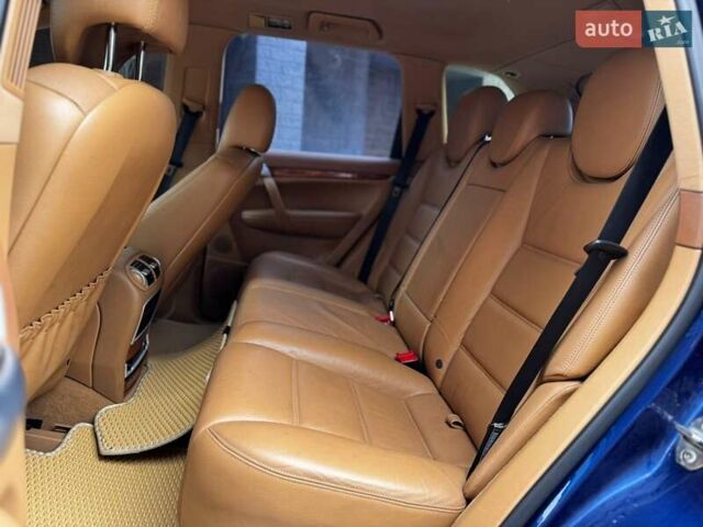 Синий Порше Каен, объемом двигателя 4.81 л и пробегом 274 тыс. км за 7500 $, фото 37 на Automoto.ua