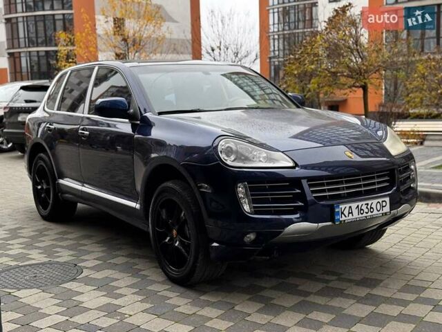 Синий Порше Каен, объемом двигателя 4.81 л и пробегом 274 тыс. км за 7500 $, фото 5 на Automoto.ua